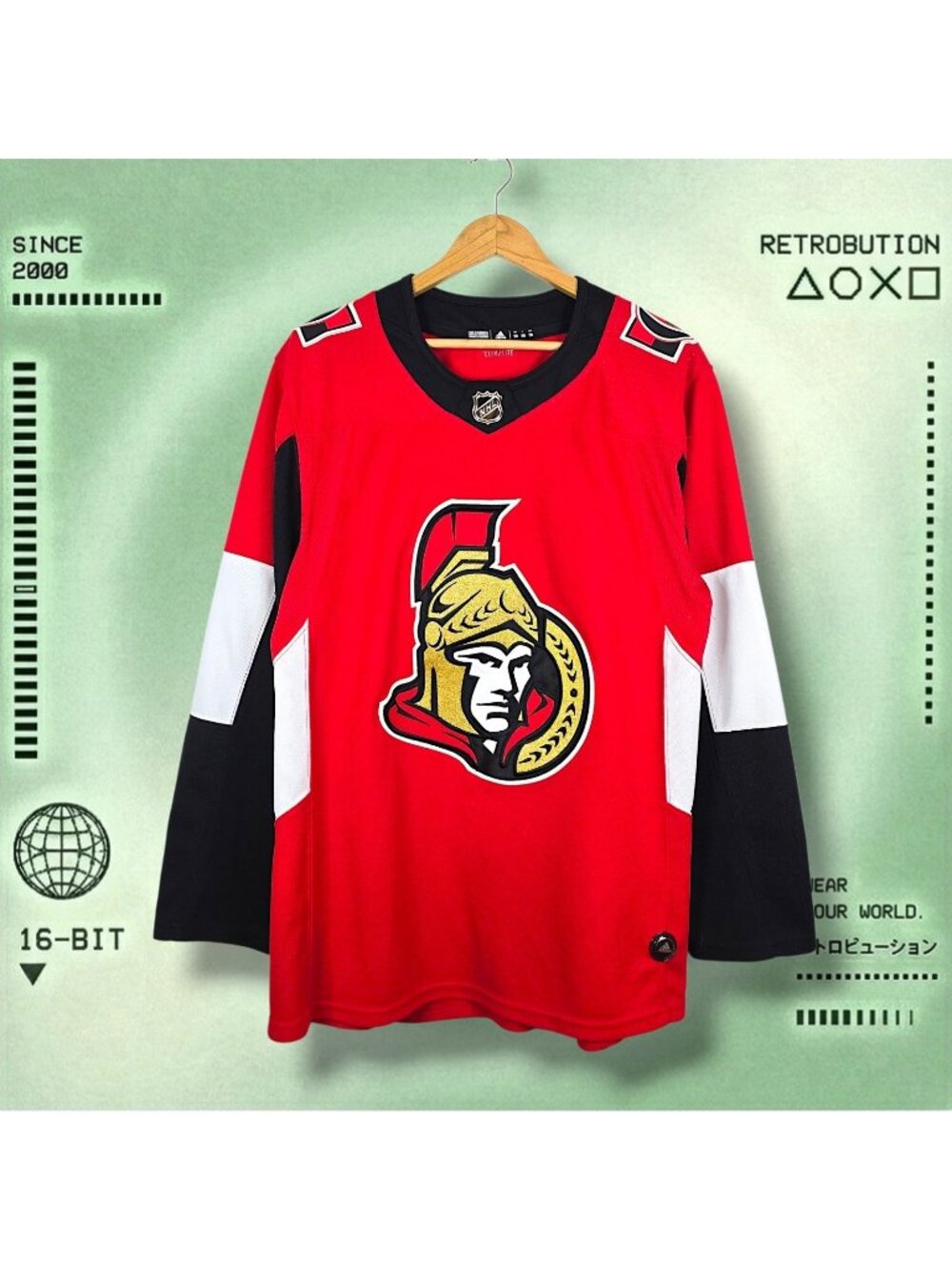Ottawa Senators Adidas NHL Jersey Red Size L